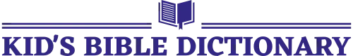 Printable Kid's Bible Dictionary logo